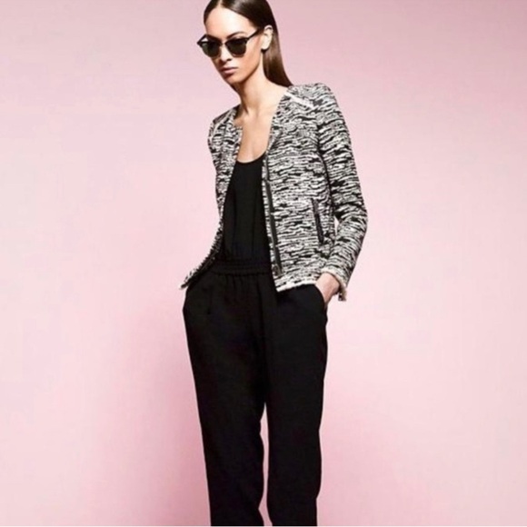 IRO Lizzie Tweed Jacket Size 36 - Picture 2 of 12